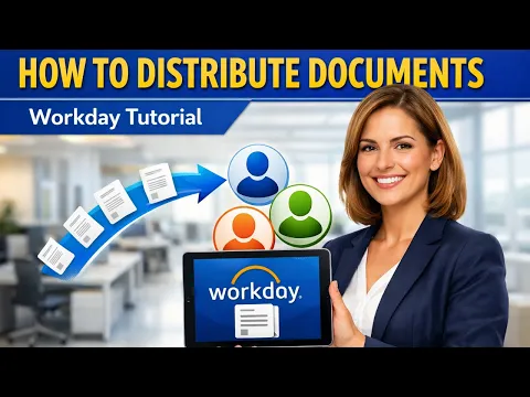 How to Distribute Documents in Workday | Step-by-Step Tutorial