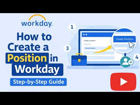 How to Create a Position in Workday (Step-by-Step Guide)