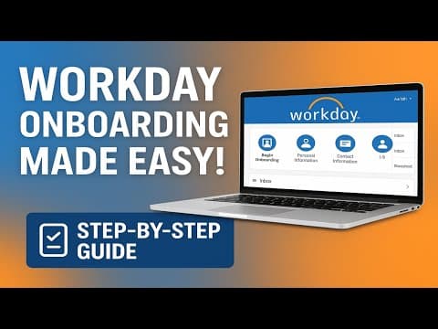 How to Start Employee Onboarding in Workday HCM